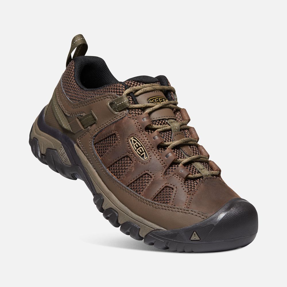 Chaussure de Randonnée Keen Homme Marron/Noir | Targhee Vent | WFDAS-7298